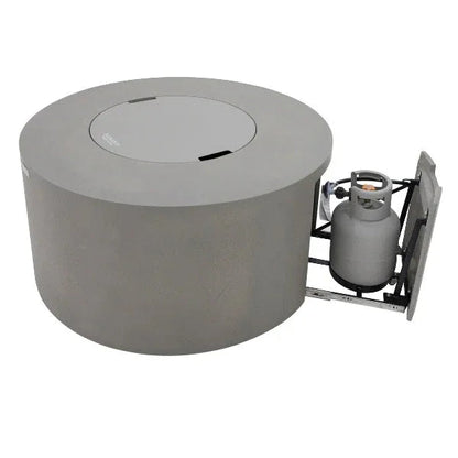 Elementi Pacaya Fire Table With Propane Tank Drawer OFG311