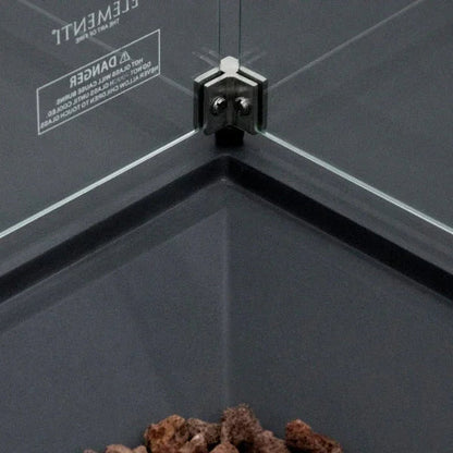 Elementi Rocky Fire Table With Propane Tank Drawer OFG310