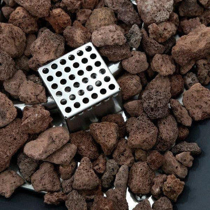 Elementi Rocky Fire Table With Propane Tank Drawer OFG310