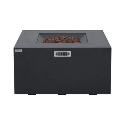 Elementi Rocky Fire Table With Propane Tank Drawer OFG310