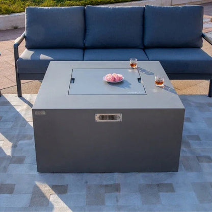 Elementi Rocky Fire Table With Propane Tank Drawer OFG310