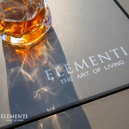 Elementi Rocky Fire Table With Propane Tank Drawer OFG310