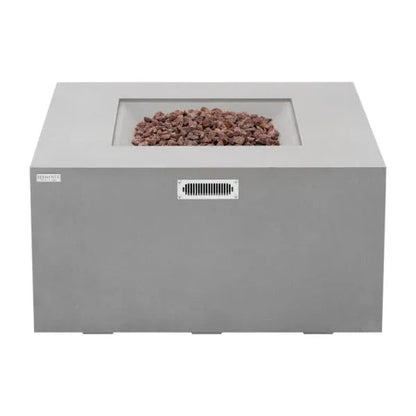 Elementi Rocky Fire Table With Propane Tank Drawer OFG310