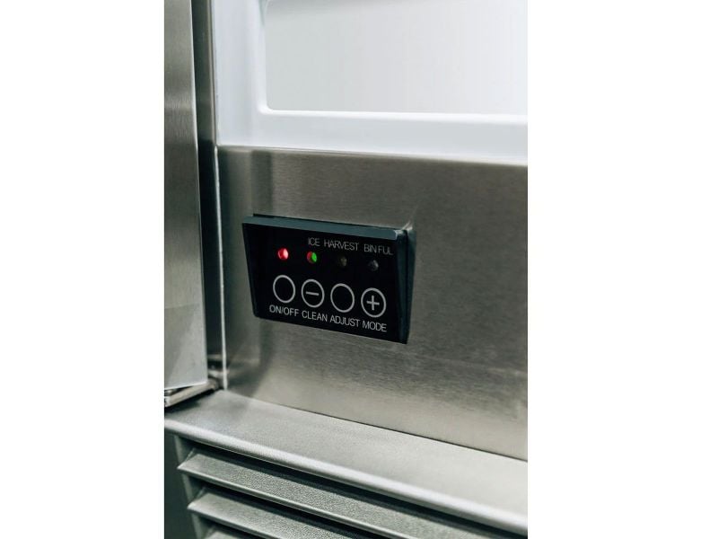 TrueFlame 15-Inch UL Outdoor Rated Nugget Ice Maker - 50 lb. Capacity